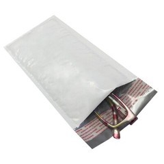 UOFFICE 500 Poly Bubble Mailer Bags Padded 4×8″ – #000 Self-Sealing