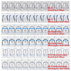 Dental Orthodontic Arch Wire Stainles Steel Rectangular Ovoid/Nature Form ns