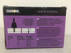 Trex Fascia System Epoxy Fascia screws #37 Pebble Grey-Rocky Harbor 1 ⅞ ” 100PCS