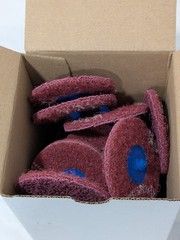 Norton Quick-Change Disc: Type R, 3″ Dia, Aluminum Oxide Box of 25 66623335430