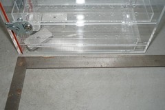 ^ Clear Acrylic Desiccator Cabinet W/ Taylor Humidiguide 18″ x 9.5″ x 11″ #X6015