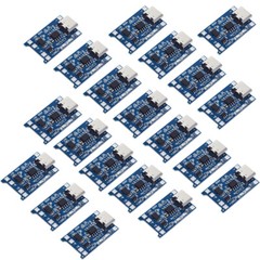 20PCS Type-C USB 5V 1A 18650 TP4056 Lithium Battery Charging Board Charger