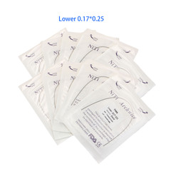 Dental Orthodontic TMA Beta Ti-Mo Arch Wires Round Rectangular Arch Ovoid Form