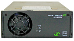 Eltek Flatpack 2 High Efficiency 2000 W -48 VDC rectifier, 40 amps USED