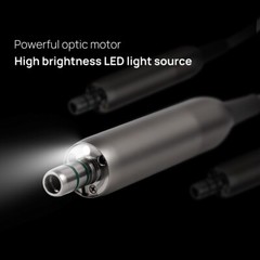Dental Implant Motor System Brushless 20:1 LED Surgical Handpiece Contra Angle