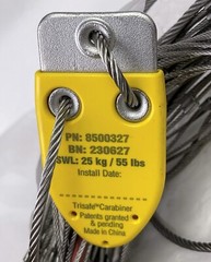 Dropsafe Net Model: 8500327 25KG (55LBS) for Overhead Fixtures With RFID Tag