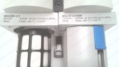 FESTO MS6-LF-1/2-E-U-M WITH ATTACHED PART NUMBER MS6-EM1-1/2, NEW* #153211