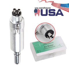 NSK Style Dental Slow Low Speed Handpiece Air Motor E-type 4 Holes Micromotor 4H