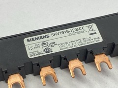 Siemens 3RV1915-1DB Busbar 3-Phase 600VAC 65A