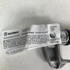 NEW Safewaze FS860 Sliding Beam Anchor