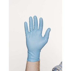 9905PF, Disposable Gloves, 6 mil Palm, Nitrile, 11 in L, Powder-Free, XL (10),