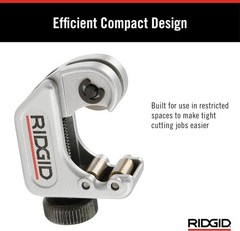 Model 104 Close Quarters Tubing Cutter, 3/16-inch to 15/16-inch Tube Cutter