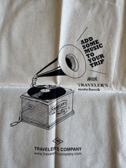 Traveler’s Company • Music Canvas Tote Bag • New • RARE • U.S Seller