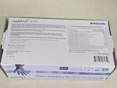 McKesson Confiderm Nitrile Exam Glove – 200 per Box Size Medium (BC3)