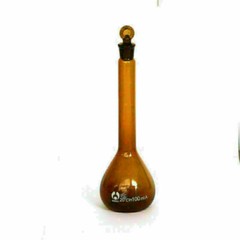 5/10/20/25/50/100/250ML Borosilicate Amber Glass Volumetric Flask with Stopper