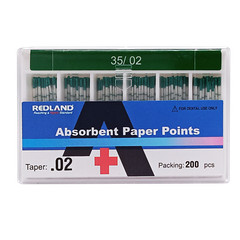 Dental MM Marked Absorbent Paper Points All Size sliding box .02-.04-.06 Taper