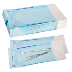 200 3.5″ x 5.25″ Sterilization Pouch Self Sealing Autoclave Bags for Dental, …