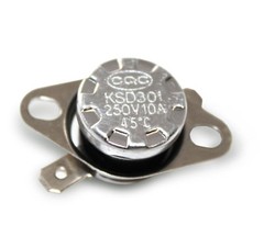 2Pcs/lot KSD301 N.C 45°C Thermostat Temperature Thermal Control Switch 10A 250V