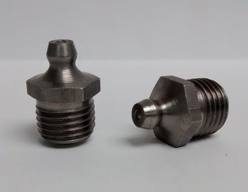 1/4-18 NPT Striaght Grease Fitting 50 count box total