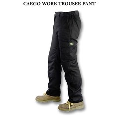 Men’s Summer Work Trouser Cargo Combat KneePads 6 Pockets Mechanic Tool Safety