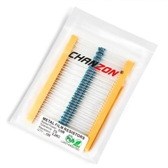 100pcs 2.2K Ω ohm Resistor 1/4W 0.25W 2k2 Metal Film Fixed Resistor 0.01 ±1% …