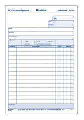 Adams General Purpose Unit Sets, 5.67 x 8.5 x Inches, White/Canary