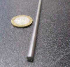 304 Stainless Steel Round Rod Bar, 3/16″ Dia (.187″) x 48″ Length, 4 Pcs, 16 Ft
