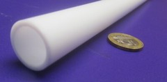 PTFE Teflon Straight Tube 3/4″ OD x 5/8″ ID x 1/16 Wall x 1 Foot Length