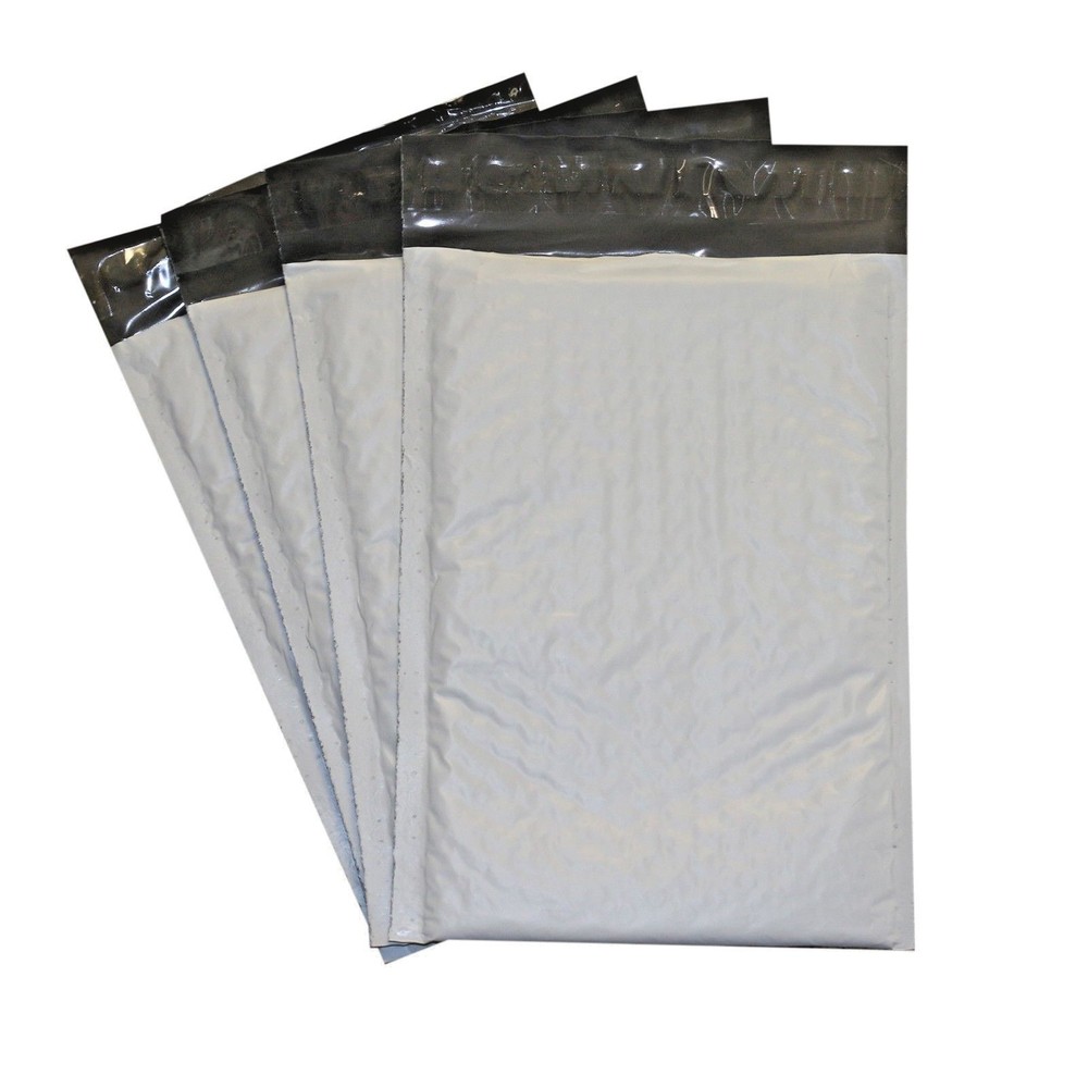 #00 5×10 Poly Bubble Padded Mailers | Pick Amount 1-2000 Mailers | Secure Seal
