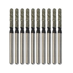 Dental Diamond FG Burs Round End Taper Cylinder Coarse High Speed Bur 850 856