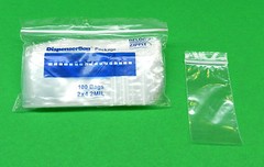 2″ x 4″ Zippit Bags Reloc 2mil Clear 2×4 Zip Seal Lock Bags Reclosable Poly 200