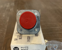 Allen Bradley 800T-B6A Red Push Button Type 4.13 Series T – New In Box