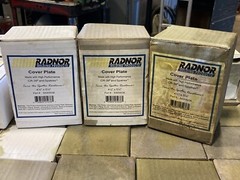 ( Qty 50 ) RADNOR COVER PLATES CR-39 Lenses 4 1/2″ x 5 1/4″ PART # 64005036