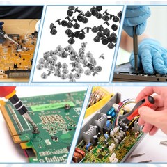 50 PCS M.2 Ssd Mounting Screws Kit, Pcie Nvme M2 X 3 Mm Replacement Phillips …