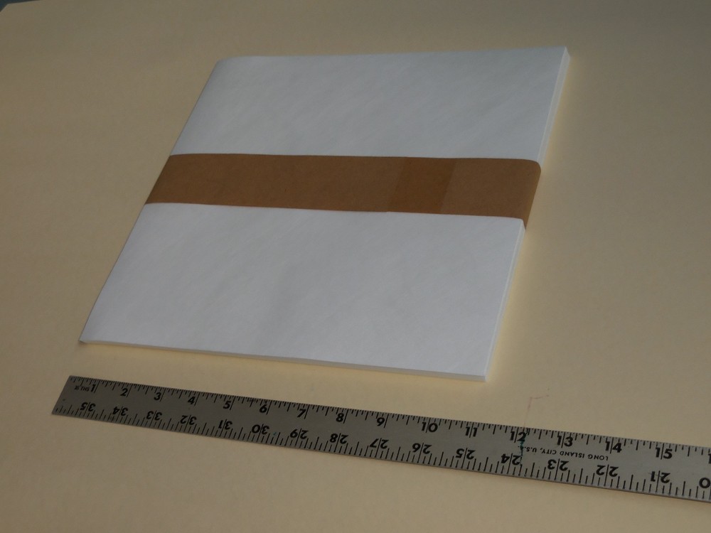 50 White Tyvek Sheets-10 1/2 X 11 inch, ALL PURPOSE-tear water resistant Paper