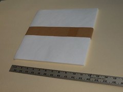50 White Tyvek Sheets-10 1/2 X 11 inch, ALL PURPOSE-tear water resistant Paper