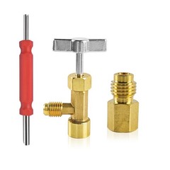 R134a Can Tap Self-Sealing & Puncture Vehicle Refrigerant Dispenser Valve