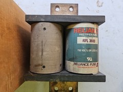 NEW BALDOR RELIANCE ELECTRIC 64676-18EY 3600A FUSE RFL 3600 RECTIFIER FUSE