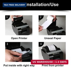Jayard 2-1/4″ X 85′ Thermal Paper Rolls for Credit Card -2.25 x 85 ft Thermal Pa