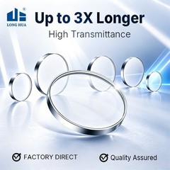 10PCS Laser Lens 24.9*1.5 Protective Windows for Raytools Precitec WSX New