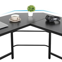 66″ L-Shaped Gaming Desk Corner Computer Desk PC Laptop Study Table Workstation