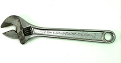Vintage Blue-Point By Snap On Tools 8″ Adjustable Wrench Made in USA Used