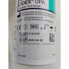 ASP CIDEX OPA Solution Test Strips 60 Count Ref 20392 SealedLot 4145238