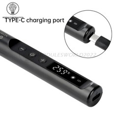Digital USB Smart Temperature Adjustable Soldering Iron 800mAh battery Portable