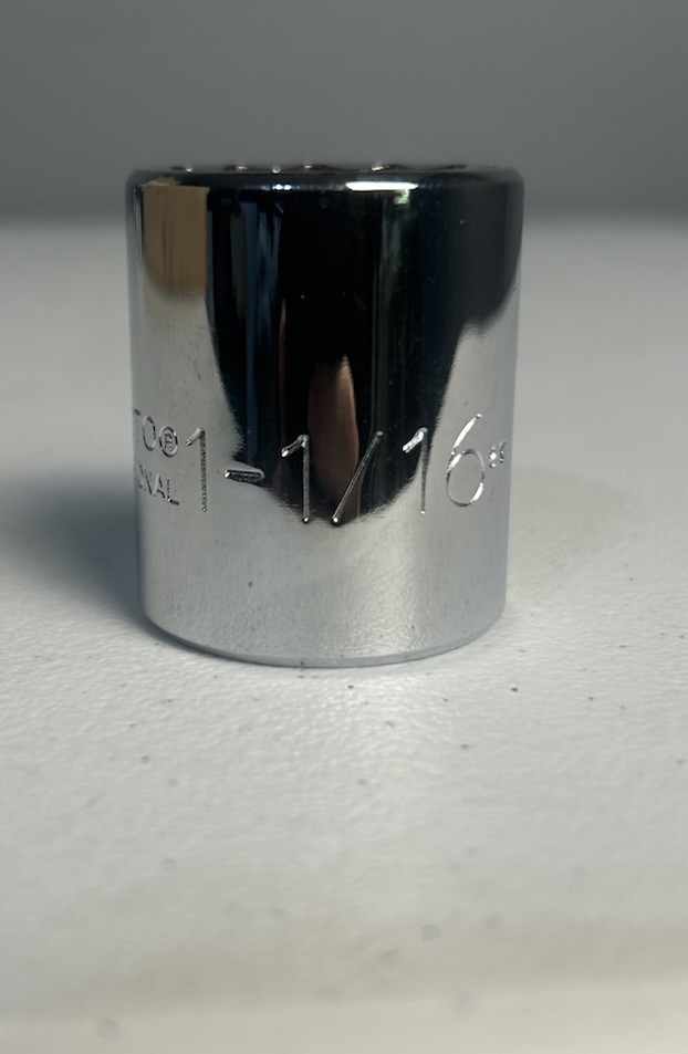 Proto J5434 1/2-Inch Drive Socket 1-1/16-Inch 12 Point Made In USA. NEW