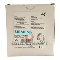 New In Box SIEMENS 3RP1540-1BN30 Timer Relay