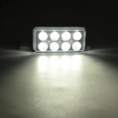 2x 40W LED Work Lights Headlights For Kubota Skid Steer SVL65 SVL75 SVL90 SVL95