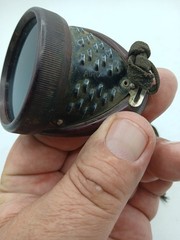 Pair Of Vintage Welders Goggles Airco Steampunk Removable Lens Cool Design
