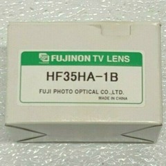 NEW Fujinon HF35HA-1B CCTV Lens 1:1.6/35mm C Mount Machine Vision w/Lock 255G
