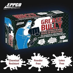 Grease Bully Nitrile Gloves – 6MIL – Black – 1 Box